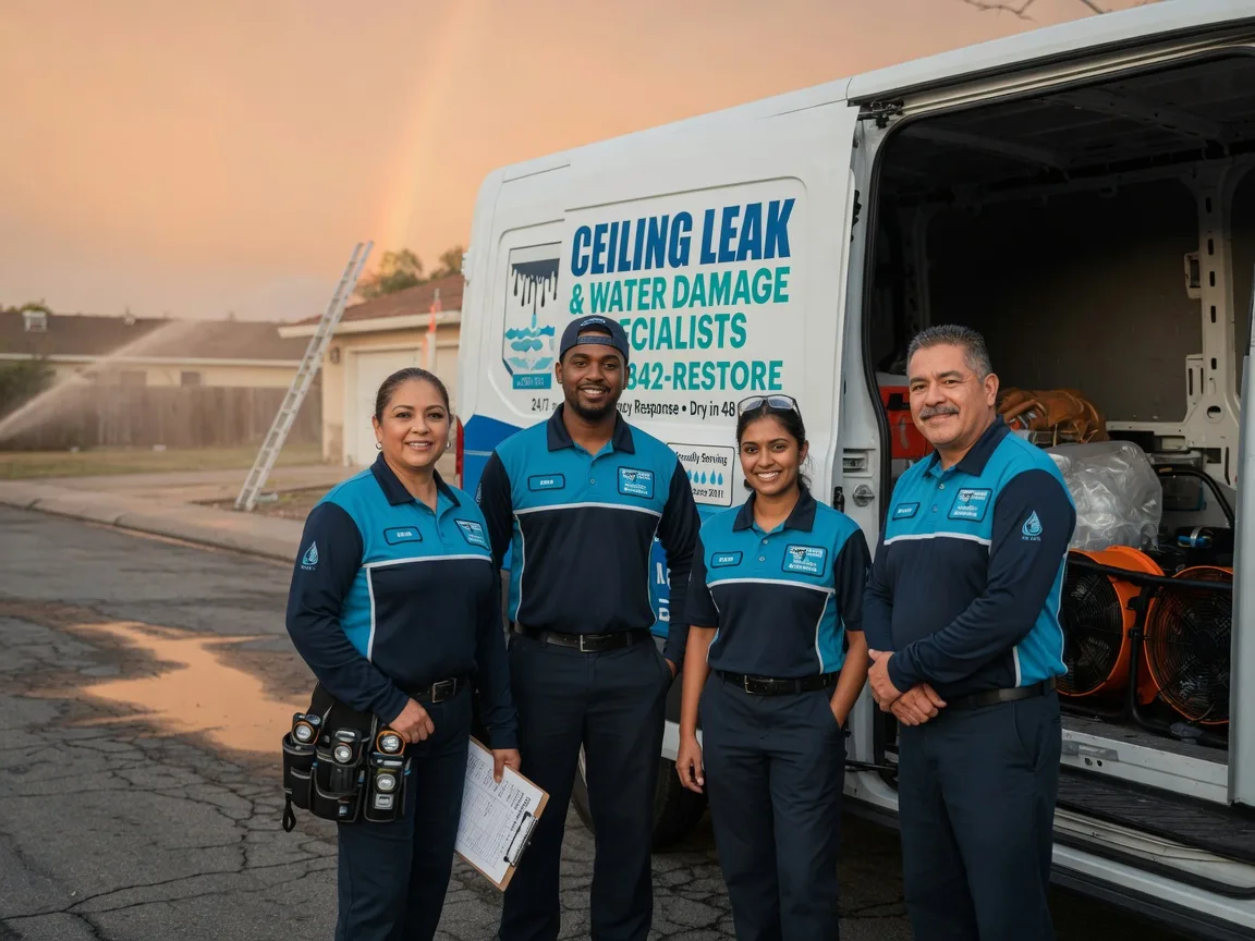 Ceiling Leak Cleanup company in Reva, VA